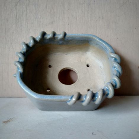 Vaso mame CUCITO azzurro